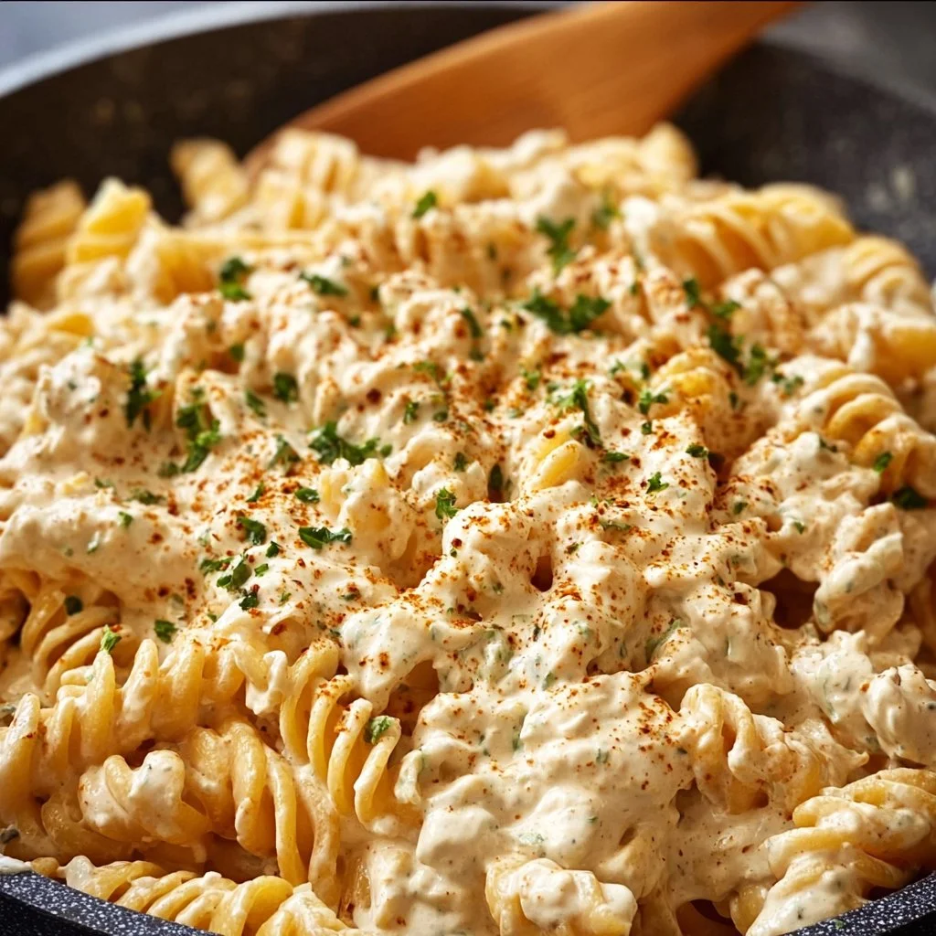 Cremige Cottage Cheese Pasta Sauce für Protein-Liebhaber