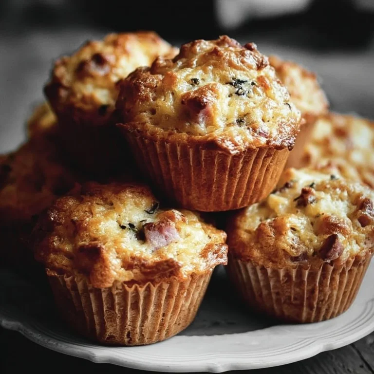 Herzhafte Frühstücks-Muffins mit frischen Zutaten