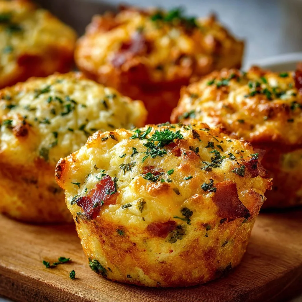 Herzhafte Frühstücks-Muffins