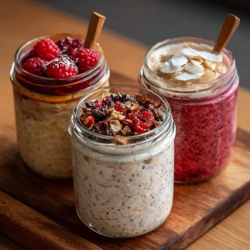 High-Protein Übernacht-Haferflocken