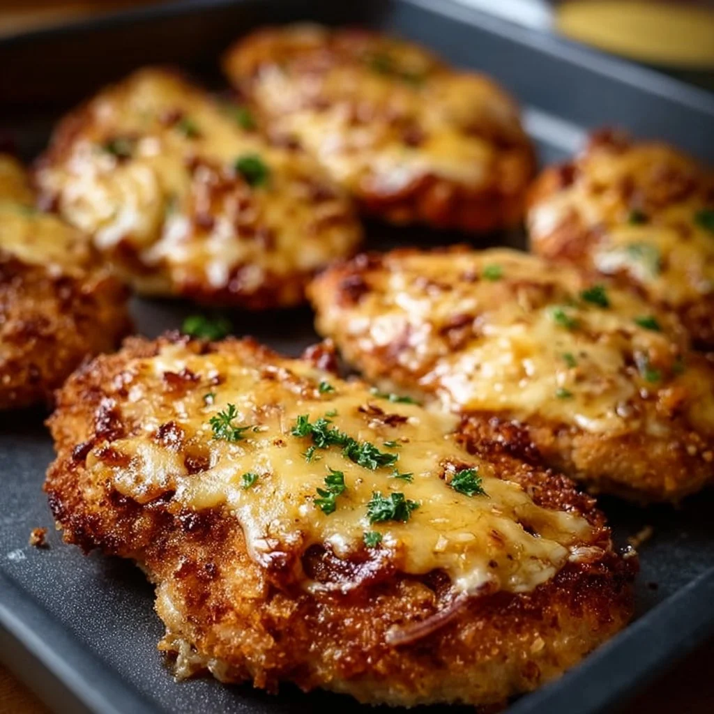 Unglaublich leckere Schnitzel aus dem Ofen
