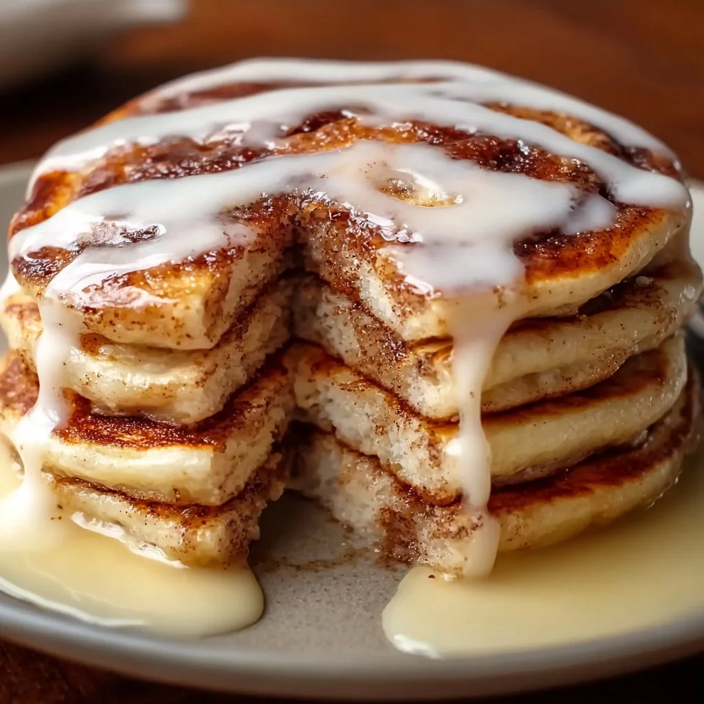 Zimtschnecken-Pfannkuchen für den perfekten Sonntag
