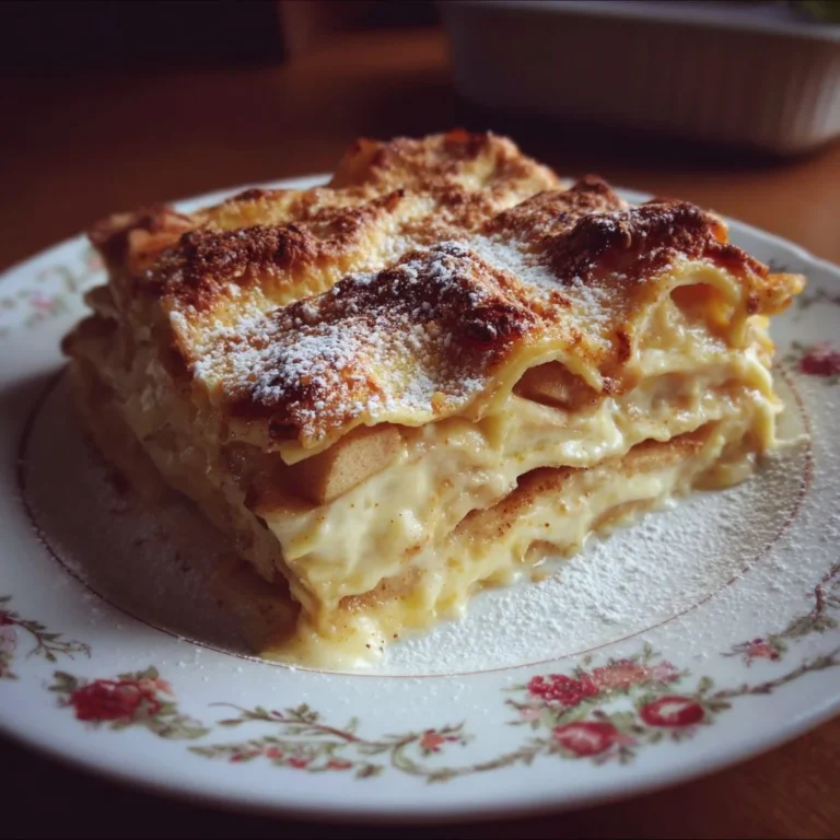Apfellasagne – ein einzigartiges und köstliches Apfelgericht