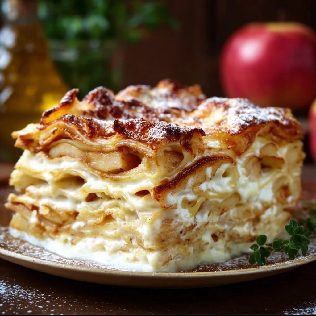 Apfellasagne