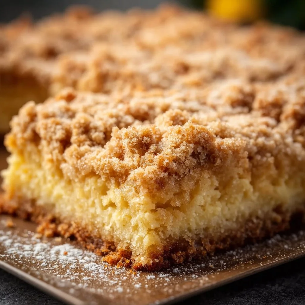 Blitz 15 Minuten Vanillepudding Streuselkuchen vom Blech