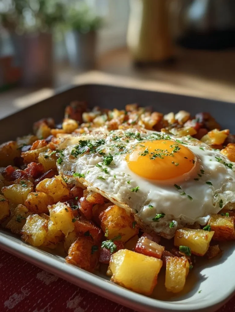Bratkartoffel Leberkäse Auflauf - herzhaftes Rezept mit Kartoffeln und Leberkäse
