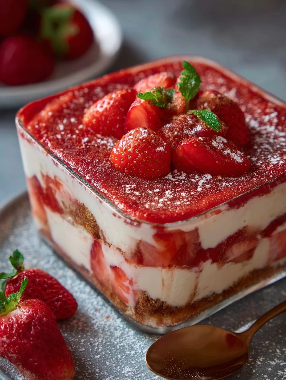 Erdbeer Tiramisu