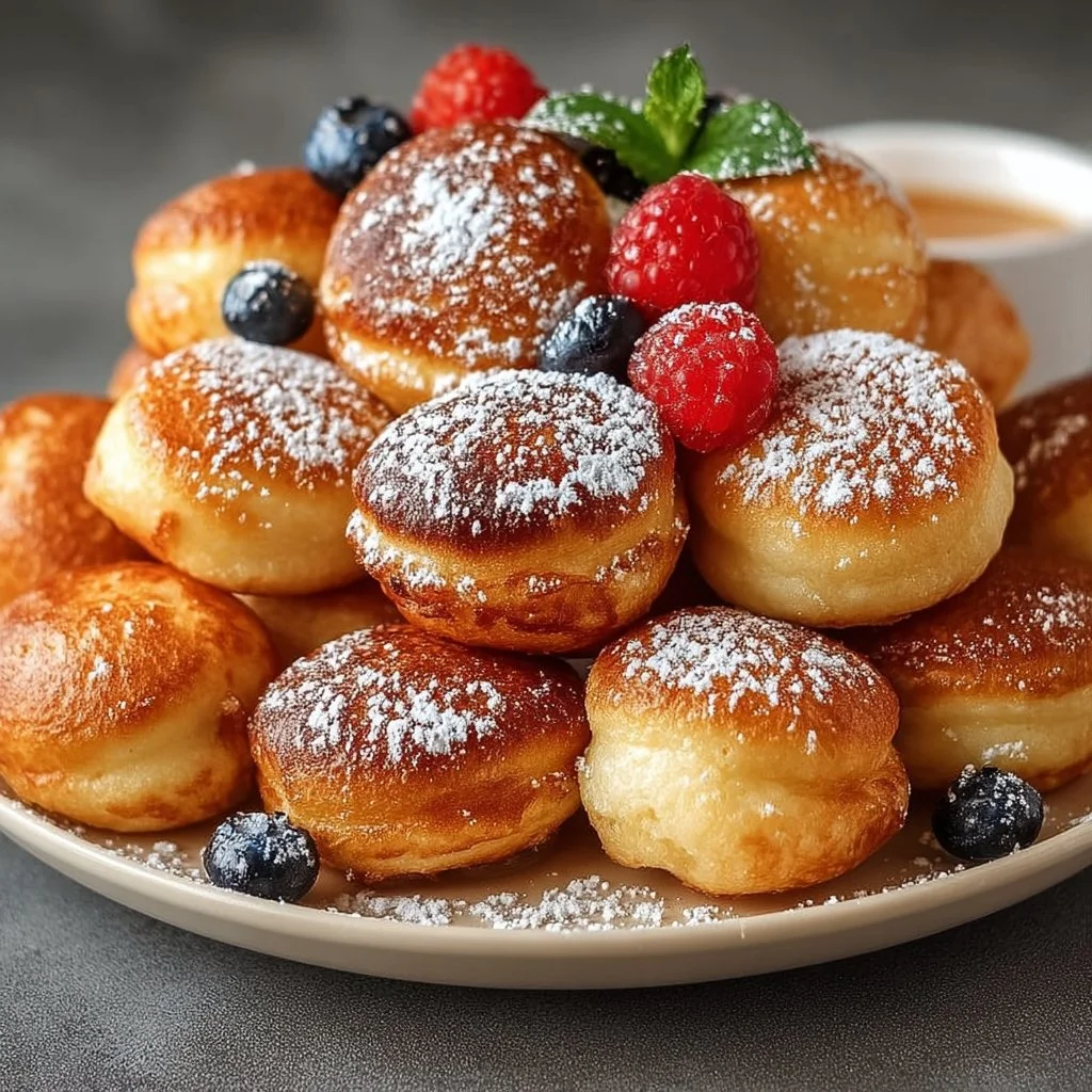 Fluffige Pancake Poppers