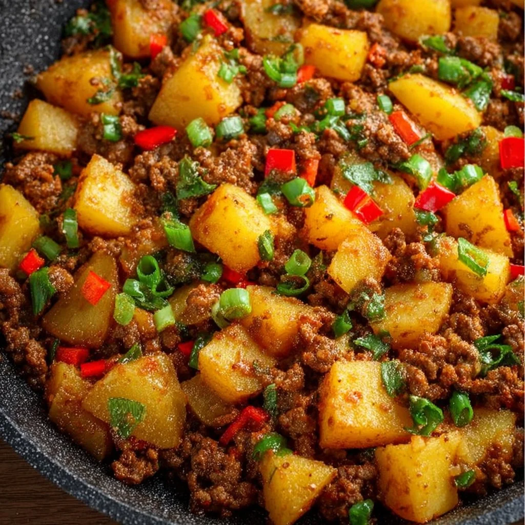 Kartoffel-Hackfleisch-Pfanne