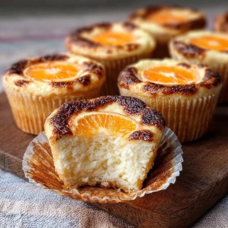 Leckere Käsekuchen Muffins frisch aus dem Ofen