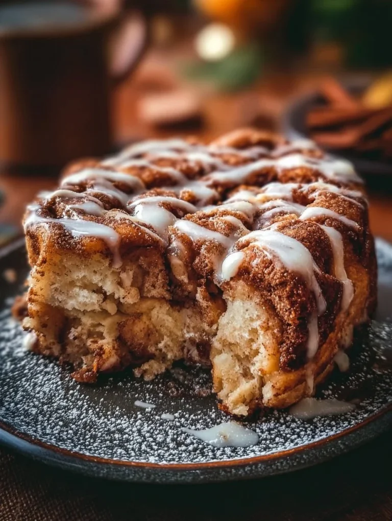 Saftiger Zimtschnecken Apfelkuchen mit Zimt und Äpfeln