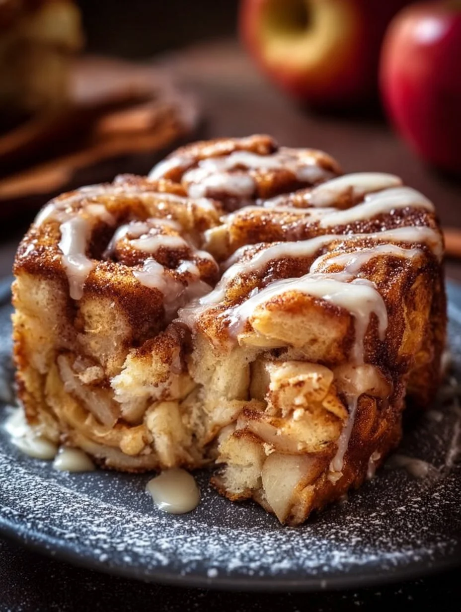 Saftiger Zimtschnecken Apfelkuchen