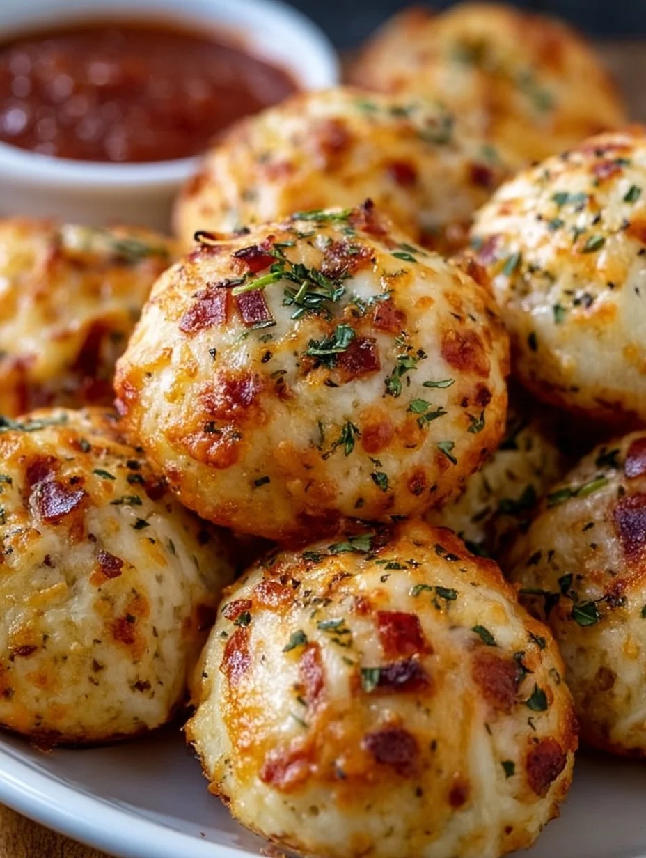 Schnelle Pizza Bällchen
