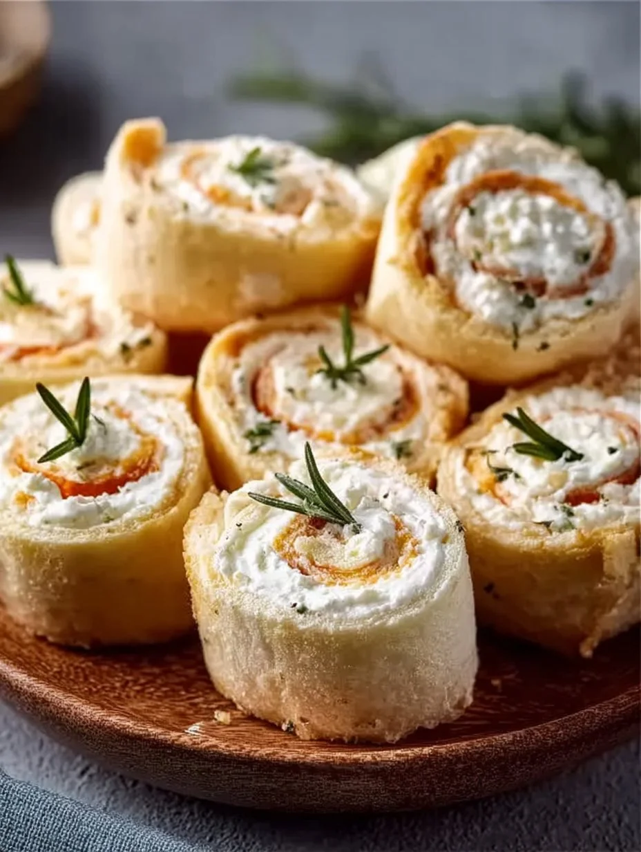 Überraschende Frischkäse Roll-Ups