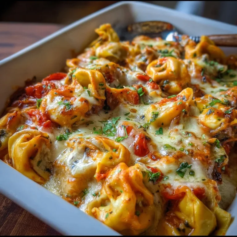 Unwiderstehlicher Tortellini-Auflauf mit frischen Zutaten