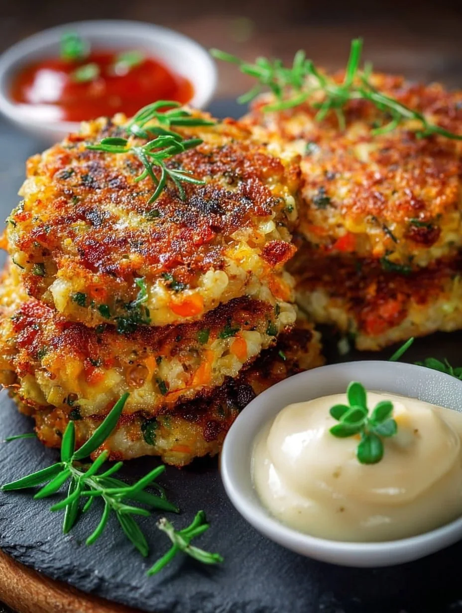 Vegetarische Gemüsefrikadellen