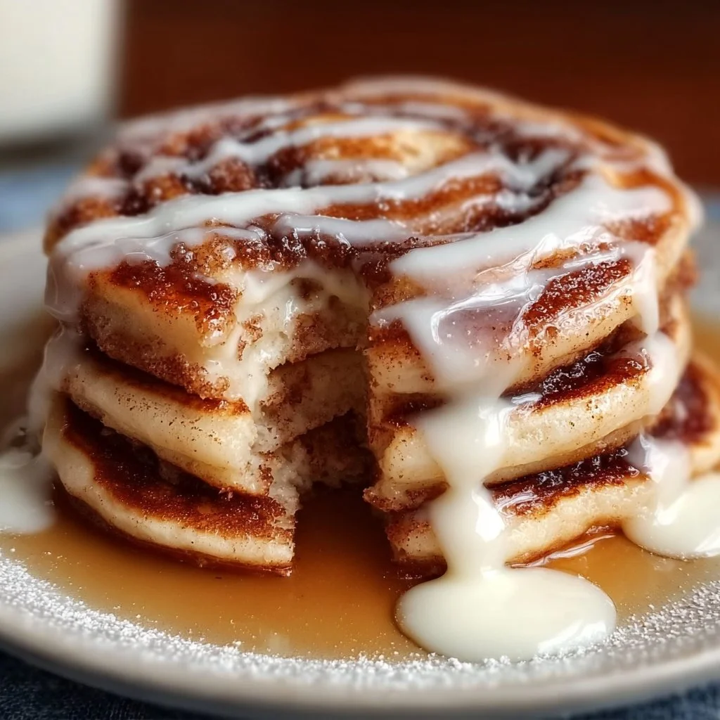 Zimtschnecken-Pfannkuchen