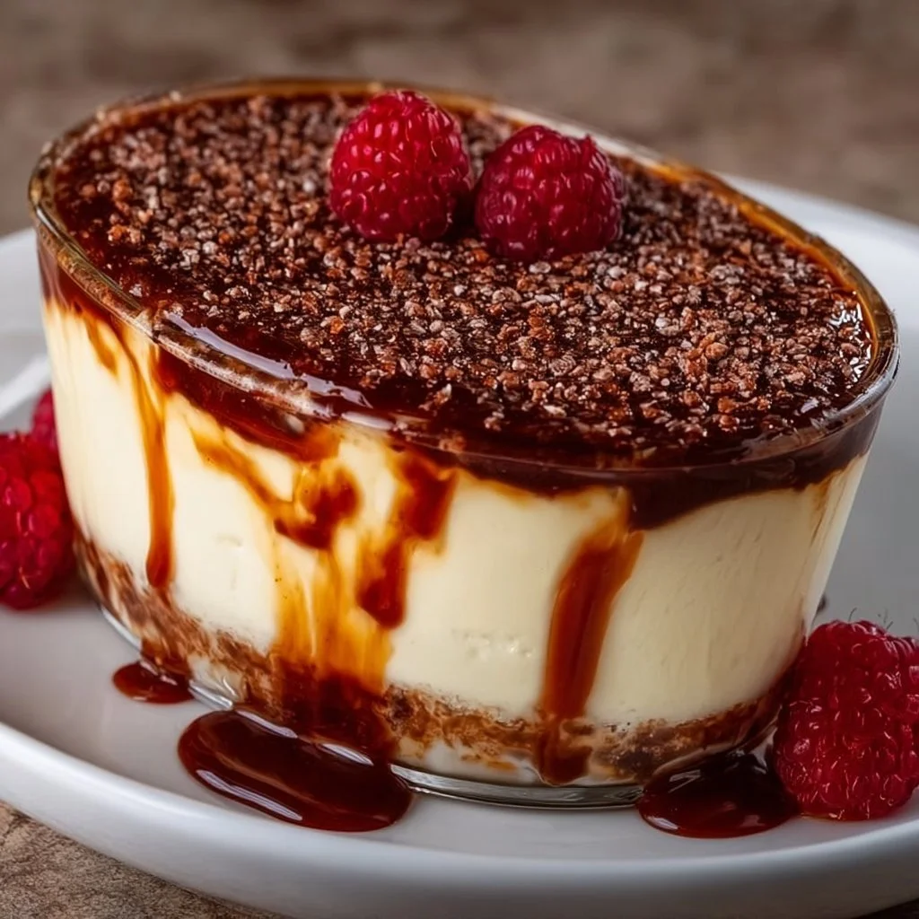 Sündhaft cremige Versuchung Dessert with rich cream and toppings