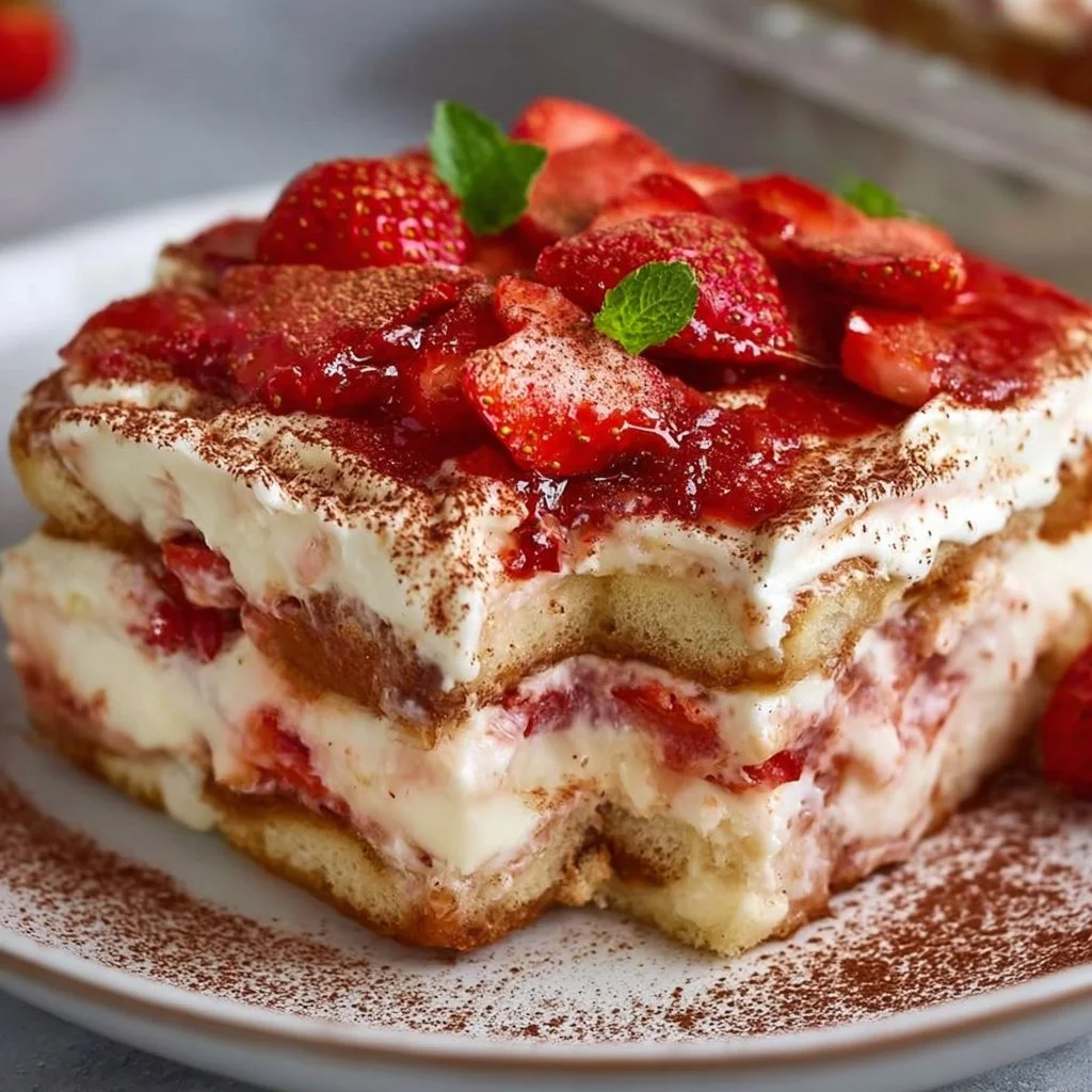 Erdbeertiramisu