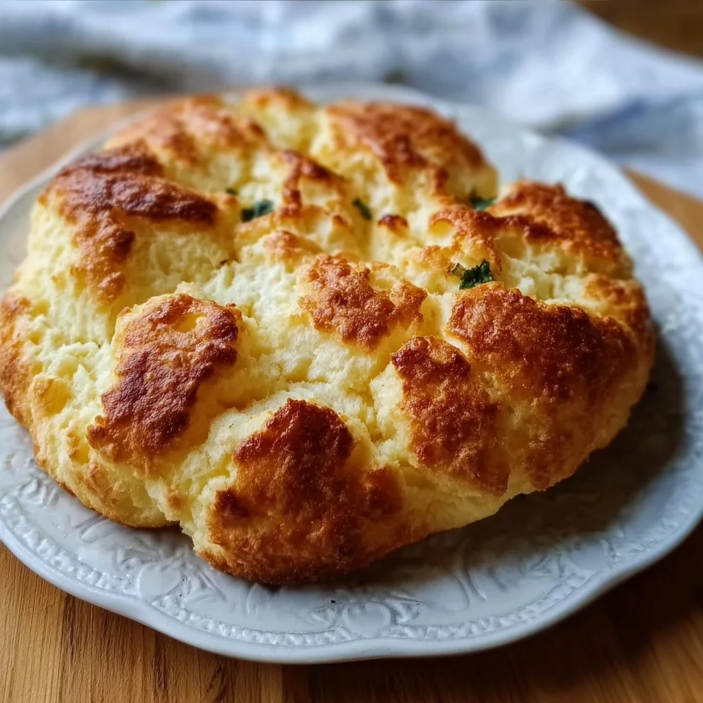 Fluffiges Hüttenkäse Wolkenbrot, eine leckere Low-Carb Brotalternative