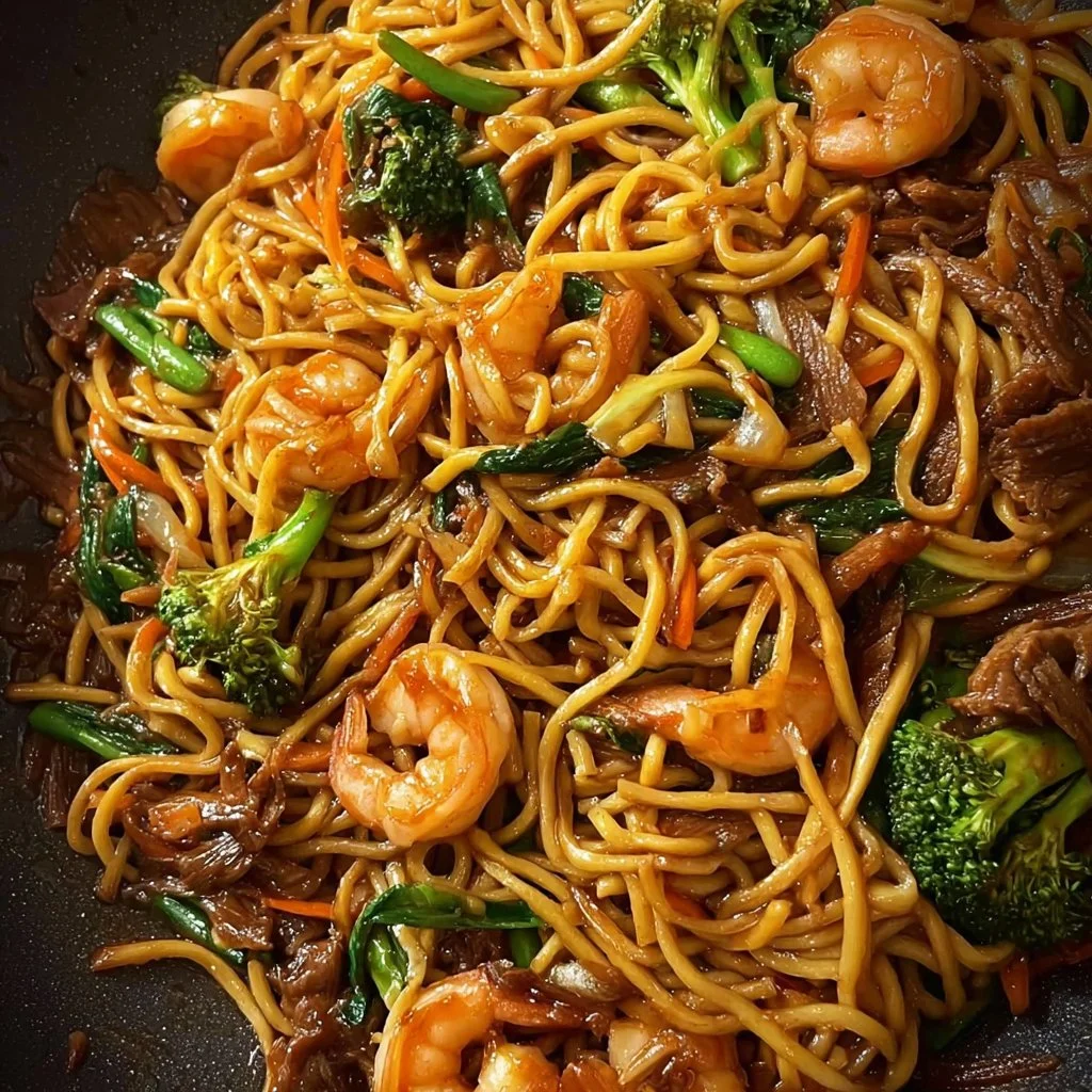 Garnelen Lo Mein