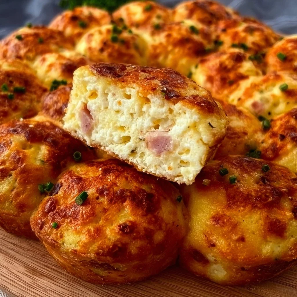 Herzhafter Quarkkuchen mit Käse und Schinken