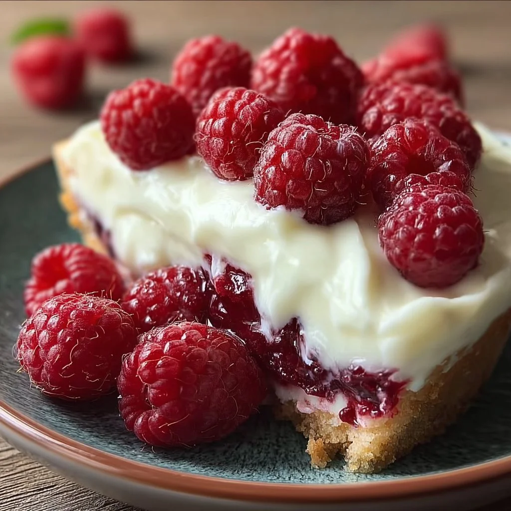 Himbeer mit Schmandcreme