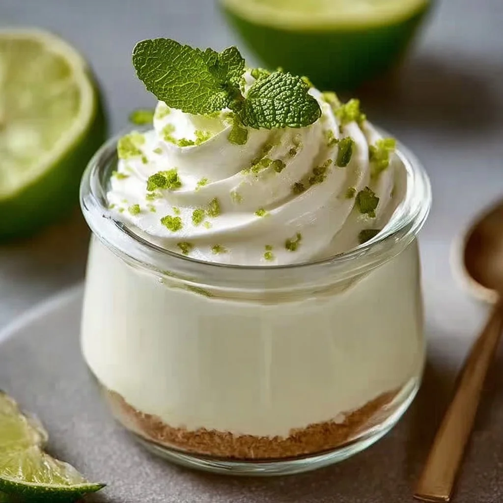 Joghurt-Limetten-Mousse