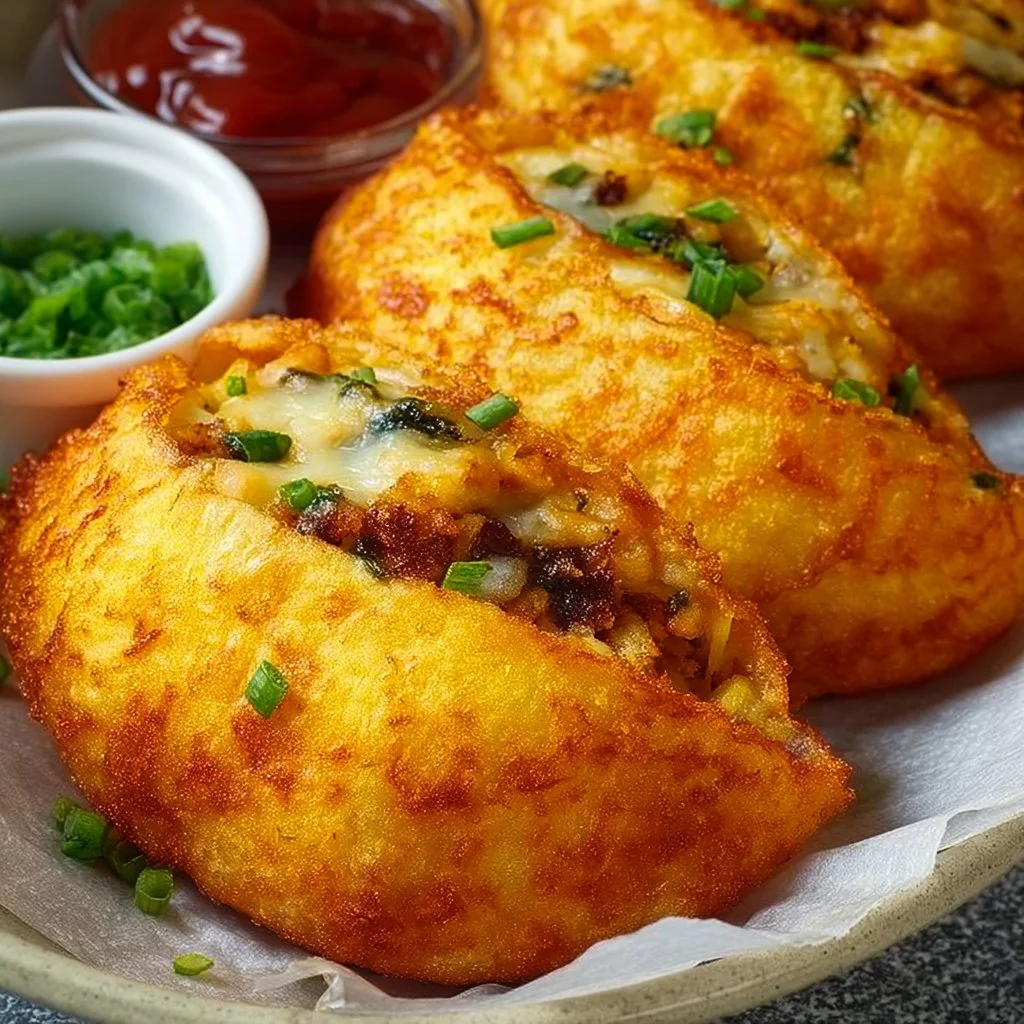 Knusprige Kartoffeltaschen
