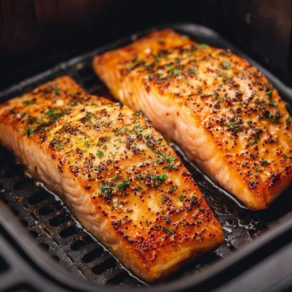 Lachsfilet im Airfryer – schnell & saftig
