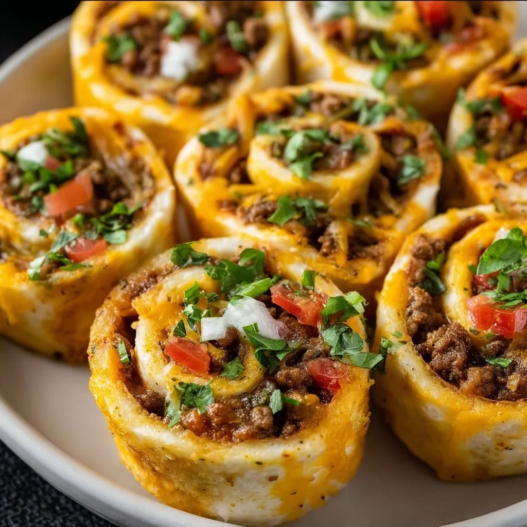 Leckere Taco Pinwheels – Ideal für jede Party & Appetizer!