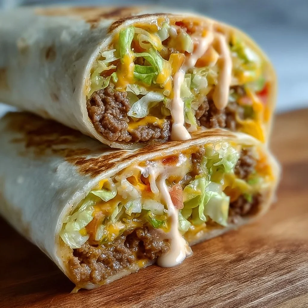 Unglaublich leckere Big Mac Wraps