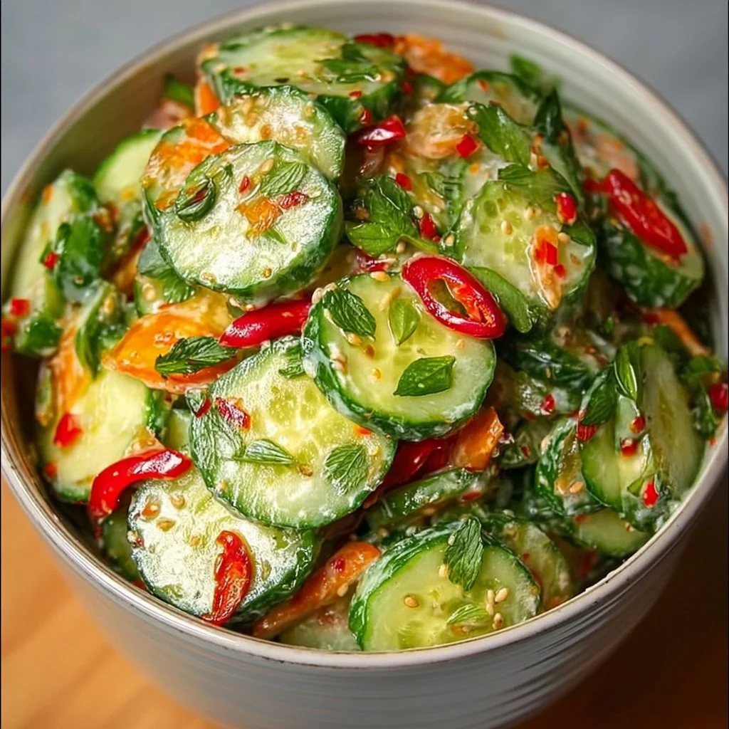 Asiatischer Gurkensalat für den Sommer: Ein Unglaubliches Ultimatives Rezept