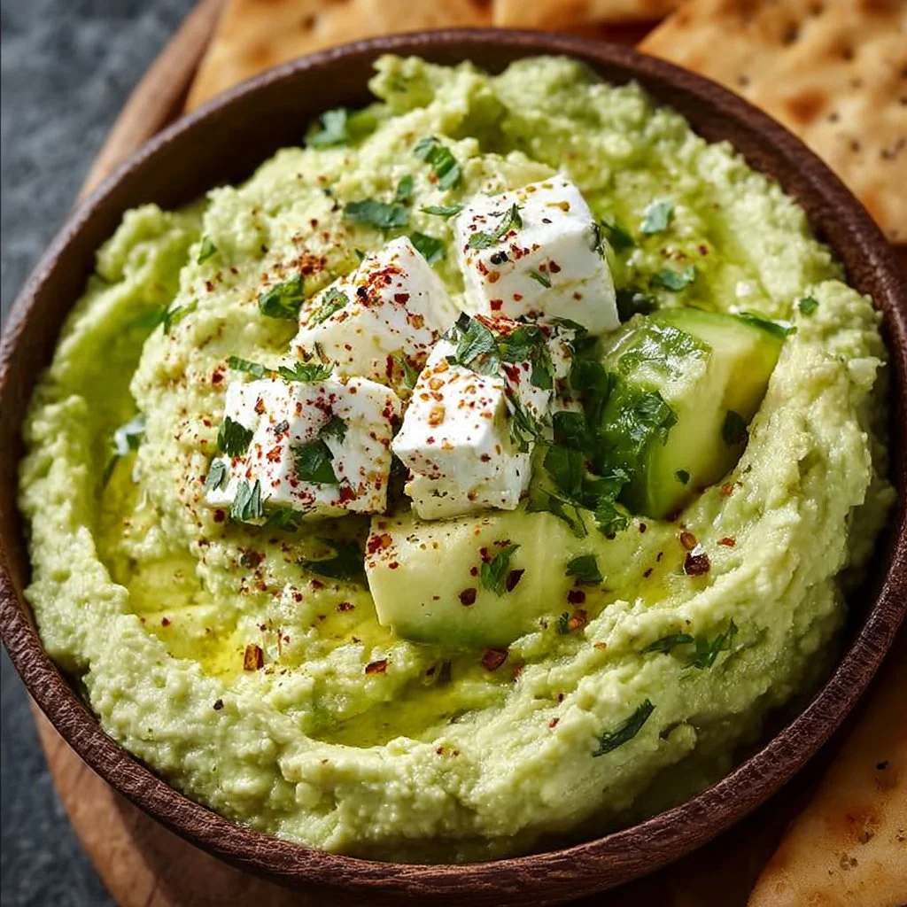 Feta-Avocado-Dip