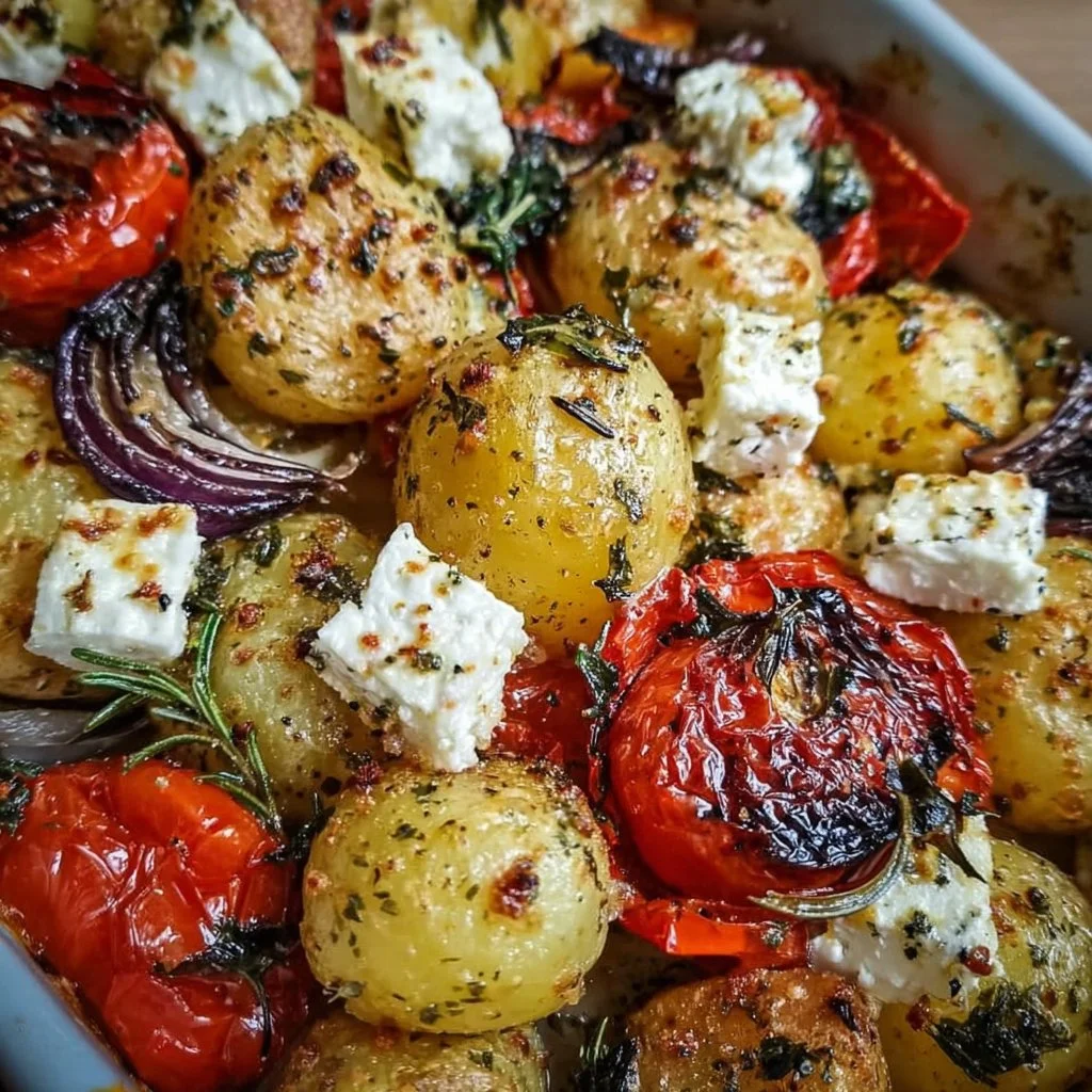 Feta Kartoffeln Ofengemüse