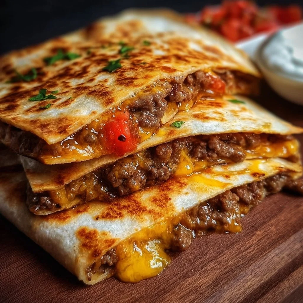 High Protein Beef Quesadilla: Your quick & delicious meal!