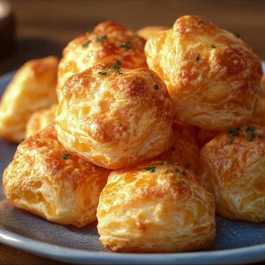 Käse Puff Snacks