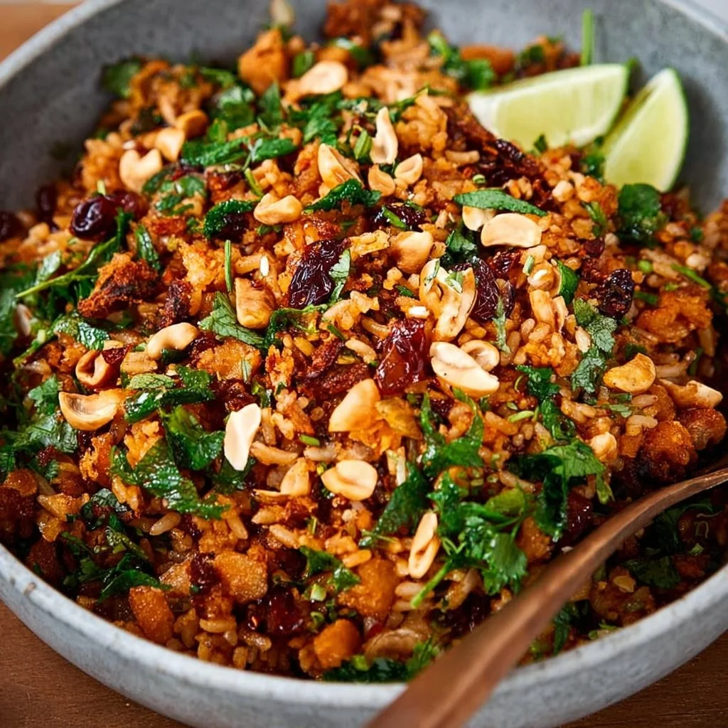 Knuspriger Reissalat