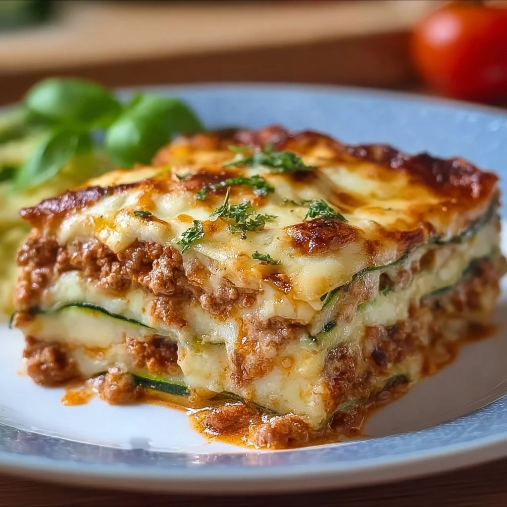 Köstliche Low Carb Zucchini Lasagne – einfach und unwiderstehlich