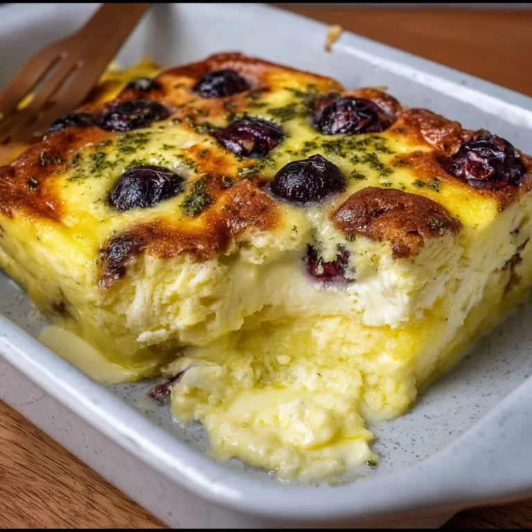 Low Carb Quarkauflauf mit frischen Zutaten und einer leckeren Konsistenz