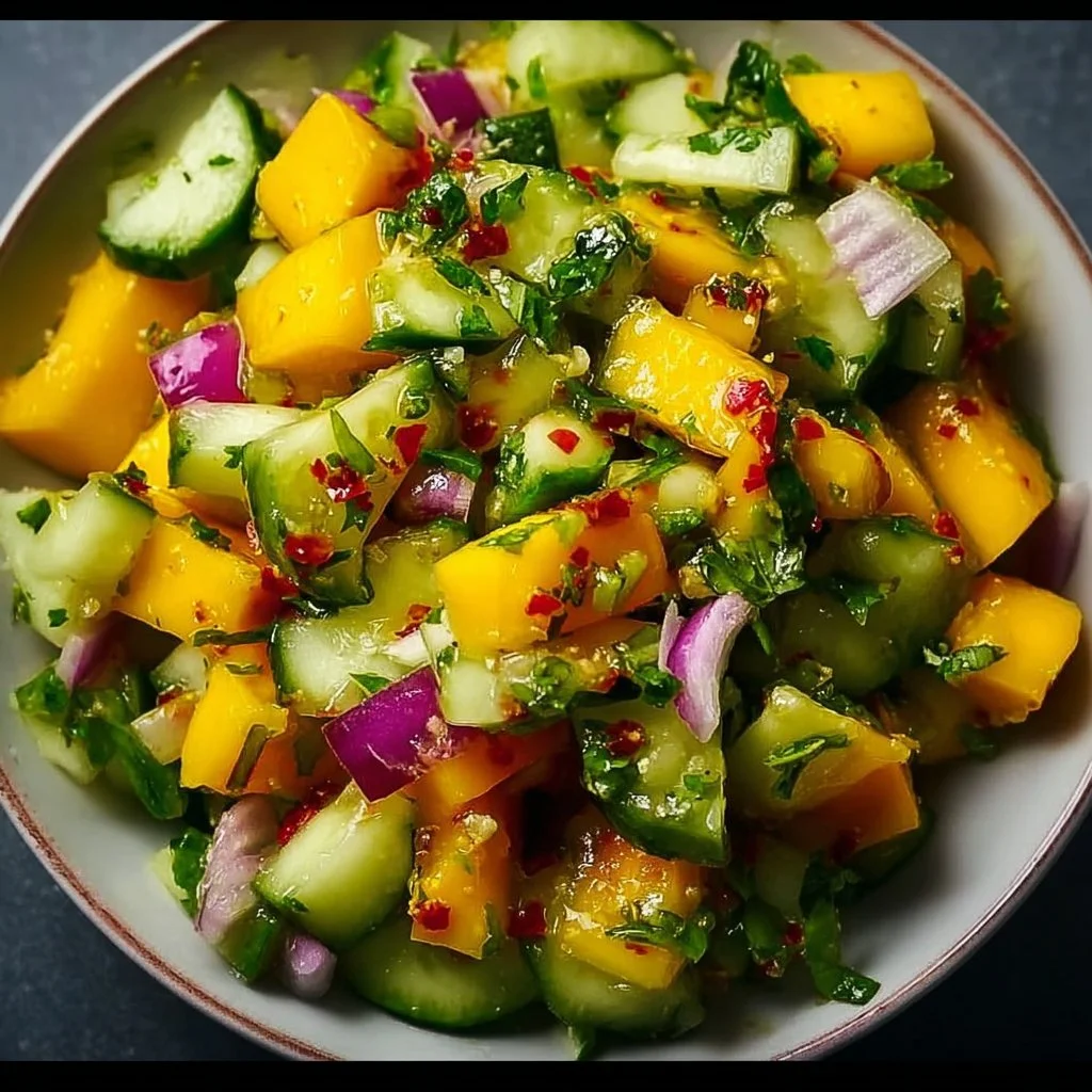 Mango-Gurken-Salat Rezept