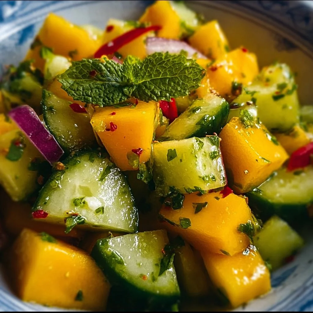 Mango-Gurken-Salat Rezept