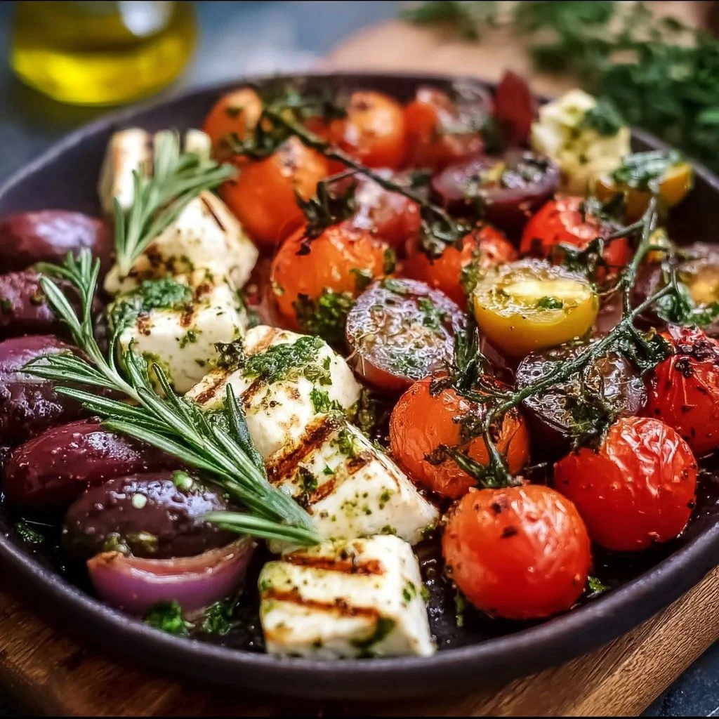 Mediterranean Salad Grill: Fresh and Aromatic