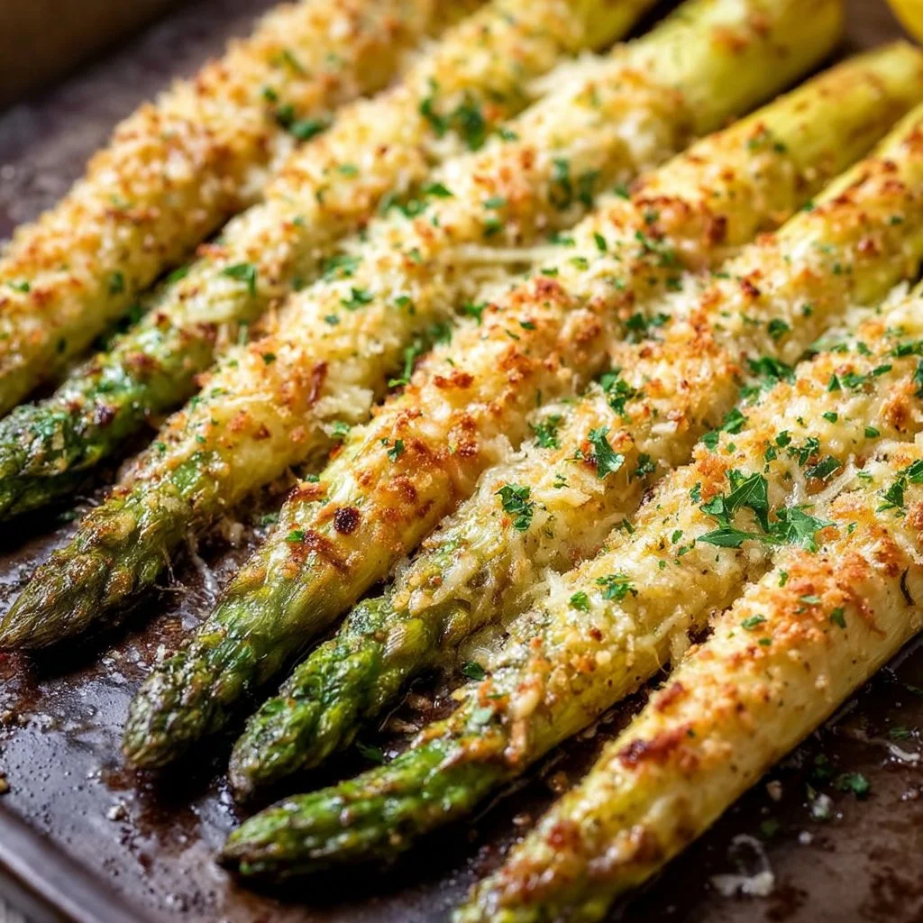 Ofenspargel mit Parmesan – einfach & perfekt
