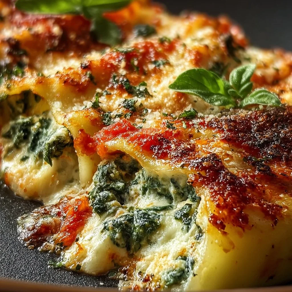 Spinat-Ricotta-Cannelloni