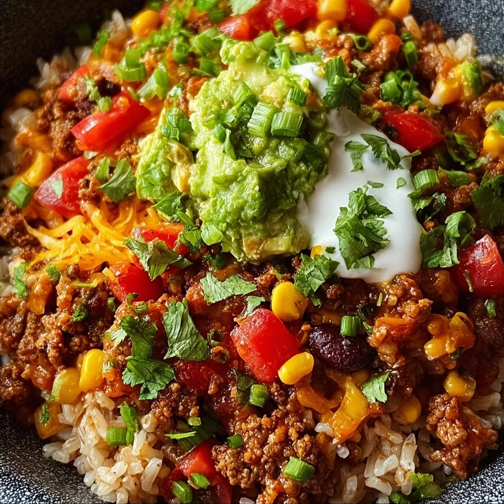 Taco-Reis-Schüssel