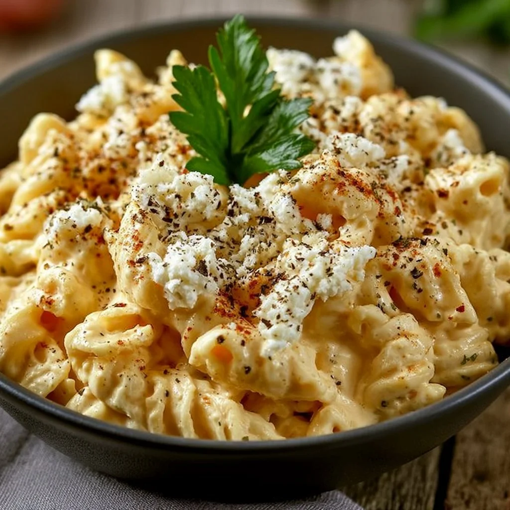 Cremige Protein Nudeln mit Hüttenkäse