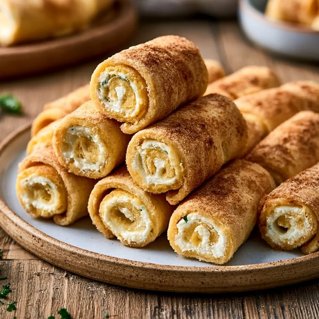 Frischkäse Roll-Ups