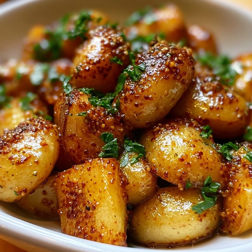 Honig-Senf-Kartoffeln