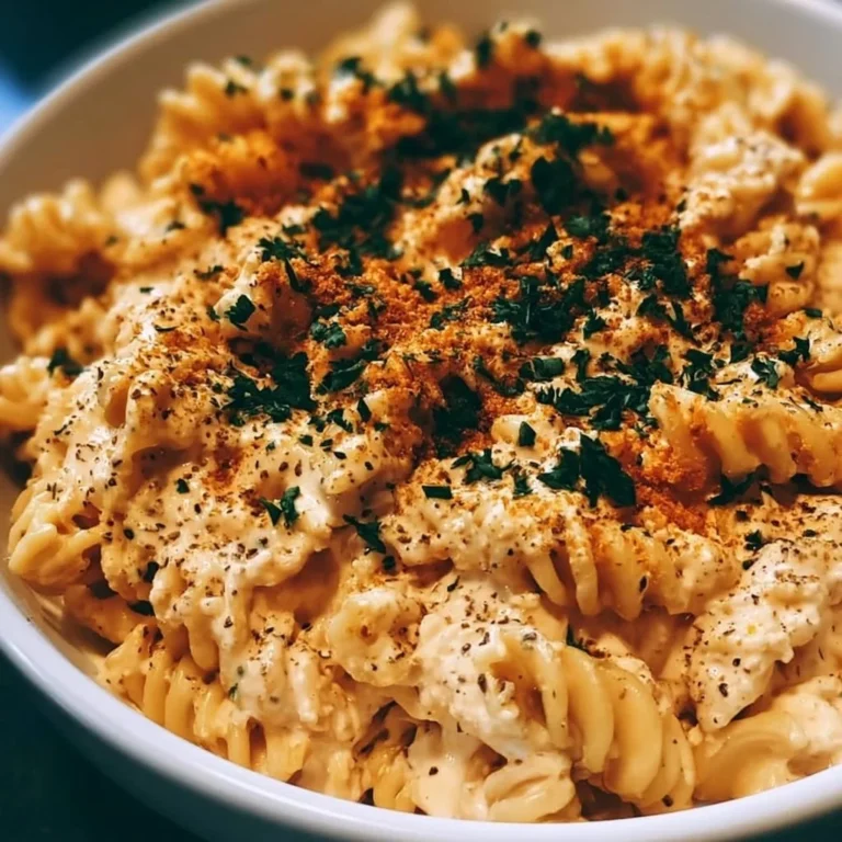 Hüttenkäse Hochprotein-Pasta-Sauce für gesunde Ernährung
